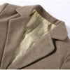 Elegant Women Blazer Coat Turn down Collar Full Sleeve Tassel Solid Thick Warm Jacket Female Spring Office Lady Outwear