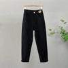 2026New Korean High Waist Denim pants Women's Autumn Casual Loose Khaki Harun pants Female Trousers Ladies