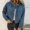 Corduroy Jacket Women Casual Hoodies Coat Female Long Sleeve Button Outerwear Short Jackets For Women Tops