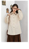 Women Shirt Loose Striped Long Sleeve Female Blouses Butterfly Button Cotton Girl Coat Autumn Winter