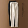 Woolen Herringbone Harem Pencil Elastic High Waist Korean Women's Pants Casual Office Lady Trousers Suit Pants For Women