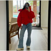Warm Women's Hooded Cotton Padded Coats Loose Solid Stand Collar Full Sleeve Zipper Pockets Coat Autumn Winter Lady Outwear