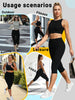 Women Minimalist Checkered Leggings Sports Yoga Pants Vacation Travel Outdoor Camping Cycling Tights Unique Capri Pants