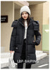Winter Jacket Women Parka Hooded Thick Warm Long Down Cotton Coat Parkas Female Casual Outwear Overcoat Ladies