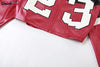 Faux Leather Varsity Jacket Women Hipster Letter Print Autumn Casual Sporty Wild Streetwear Uniform Crop Coat