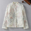 Lightweight And Artistic Embroidered Cotton Coat Women's Retro Autumn Winter Chinese Quilted Jacket Short Tops A294