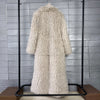Colorful Women's Furry Coat Rose Pink Faux Fur Coat Suit Collar Autumn Winter Thick Cardigan Long Overcoat Chic 2DB5859