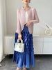 Yellow Pleated Women's Elastic Slim Cardigan Coat Autumn Outerwear Stand Collar Jacket 2DB3894