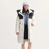 Down Jacket Women Long Length Waterproof Oil-proof Stain-proof Winter Detachable Hooded Winter Clothing Coats