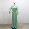 Abaya Diamonds Muslim Elegant Women Dresses Caftan Moroccan Dubai Kaftan Gown Evening Party Eid Long Maxi Dresses