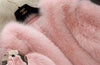 Women Imitation Fur Coat Short Slim Splicing Outwear Thicken Warm Jacket Temperament Casual Out coat Solid Color