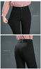 Spring and Autumn Khaki High Waist Straight Baggy Pants Women, Navy Middle-aged Mom Stretch Casual Trousers,Plus Size M-8XL