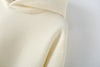 Women Solid Casual Sweatshirt Pant Suit Long Sleeve Hooded Fleece Pullover Coat Loose Straight Trousers Autumn Female Set
