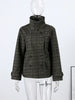 Plaid Jacket For Women Casual Hood Zipper Long Sleeve Pockets Loose Coat Lady Top Spring Chic Street Outerwear
