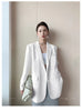 Spring Women's Loose Suit Jacket Loose Casual Design Street Style Long Sleeve Office Blazers for Women