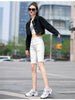 Spring Autumn Short Jeans Jacket For Women Casual Loose Long Sleeve Denim Coat Ladies Single Breasted Jeans Outwear Tops
