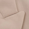 Women Lapel Loose Double Breasted Suit Jacket Solid Color Flip Pocket Long Sleeve Blazers Chic Office Lady Outfits