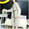 Knitted Cardigan Women Sweater Mid Length Version Autumn Winter Female Sweater Coat Temperament Versatile Ladies Sweater