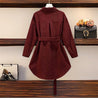 Spring Corduroy Shirt Women Jackets Korean Mid Length Version Cardigan Blouse Ladies Coat Shirts Female Overcoat