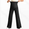 Plus Size Maternity Straight Pants Autumn Winter High Waist Pregnant Women Wide-leg Pants Outer Wear Premama Loose Trousers