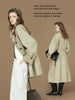 Womens British Trench Coat Contrast Cuff Stand Collar Heritage Workwear Style Pink Black Khaki Short Long Trench Coat