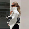 Casual Pu Leather Women's Jacket Chic Solid Long Sleeve Stand Collar Female Outwear Autumn Winter Street Short Lady Jacket