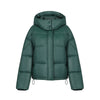 Winter Women Thicke Cotton Coat Loose Hooded Puffer Jacket Cropped Down Cotton Padded Coat Female Parkas Outwear