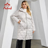 Women's Winter Jacket Plus Size Women Parka Long Thick Bio Down Jackets Hooded Diamond Quilted Coat Female Clothing