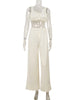 Camisole Pajams Solid Suits Casual Short Women Sets House Cute Sexy Club Skinny Female 2-Pieces(Tops+Pants) Slim