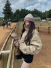 Women's Korean Style Relaxed Trench Coat Vintage Khaki Utility Jacket Spring Fall Casual Chic Versatile Outerwear