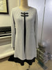 Spring Autumn Women's Solid Long Sleeved Round Neck Dress Elegant Splicing Knitted Long Casual Comfortable Dress For Women