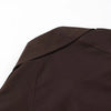 Brown Trench Coat Woman Long Sleeve Urban Solid Cropped Women's Trench Coat Casual Classic Jackets Outerwears