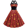 You're My Secret Women Dress Christmas Dress Snow 3D Printing Slip Party Dresses Sexy Rockabilly Dress Female Cosplay Costume
