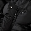 Printed Cotton Padded Coats Women Hooded Waist-Cinching Zipper Quilted Jackets Winter Casual Woman Outerwear