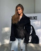 Solid Lace Up Short Windbreaker Women Elegant Full Sleeve Button Loose Chic Trench Coat Office Lady Daily Commute Outwear