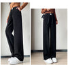 High Waist Retro Corduroy Stripe Women's Pants Fall Straight Causal Full Length Vintage Pockets All Match Japanese Y2k Trousers