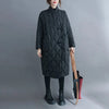 Winter Women Long Jacket Femmes Quilted Warm Lightweight Down Cotton Coat Loose Oversize Parkas Padded Female Outerwear