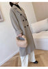 101801 Women Coat Winter Women's Jacket 10% Cashmere 90% Wool Classic Camel Wool Coat
