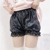 Lady Lace Ruffle Short Lolita Dress Safety Shorts Princess Loose Shorts Victorian Bloomers Pumpkin Cute Panties For Girl