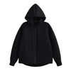 Hoodie Woman Outerwears Long Sleeve Demi-Season Women Jacket Coat Casual Sweatshirt With Zipper Grey Black Jacket Coats