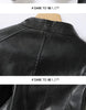 Autumn Winter Sheepskin Jacket Women Short Coat Slim Inclined Zipper Casual Tops Lady Small Outerwear Leather Blazer Coats