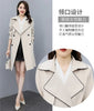 Trench Coat Women Double-Breasted Trenchcoat Lace Female Autumn Casual Coats Windbreaker Outwear Raincoat Streetwear