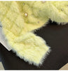 Bead Imitation Mink Sweater Jacket Women Autumn Winter Japanese Sweater Long Sleeved Knitt Cardigan Coat Female