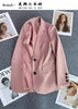 Elegant Office Lady Blazers for Women Long Sleeve Single Button Blazer Coats Female Top Suit Jackets Outerwears