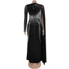 African Dresses For Women Elegant Africa Clothing Turkey Wedding Party Long Dress rhinestone party dress Outfits
