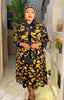 Elegant African Dresses for Women Autumn Africa Clothing Plus Size Wedding Party Long Dress Dashiki Ankara Outfits Robe