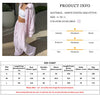 Loose Pink Stripe Trousers Set 2 Piece Woman Elegant Long Sleeve Blouse With High Waist Wide Pants Set Female