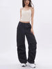 Y2K Parachute Pants Women Harajuku Streetwear Wide Leg Baggy Sweatpants Female Vintage Hip Hop Joggers Cargo Trousers