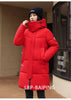 Winter Jacket Women Parka Hooded Thick Warm Long Down Cotton Coat Parkas Female Casual Outwear Overcoat Ladies