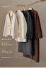 Women's 100% Wool Blazer Tailored Coat Winter Classic Suit Jacket Elegant Lady Warm Windproof Outerwear W54OA8778